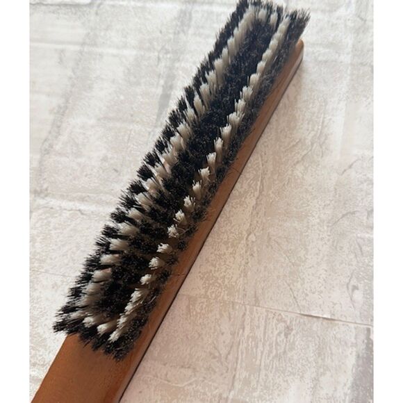 VTG Dunhill Long Handle Wood Lint Brush West Germany Eye Hook Clothes Care - Picture 1 of 6